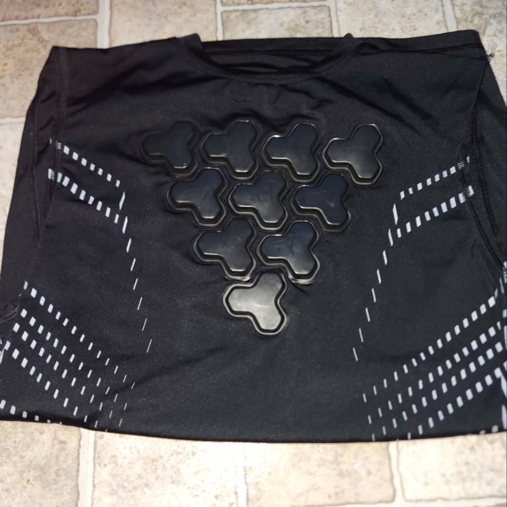 Under Armour sleeveless under shirt with Chest Protector